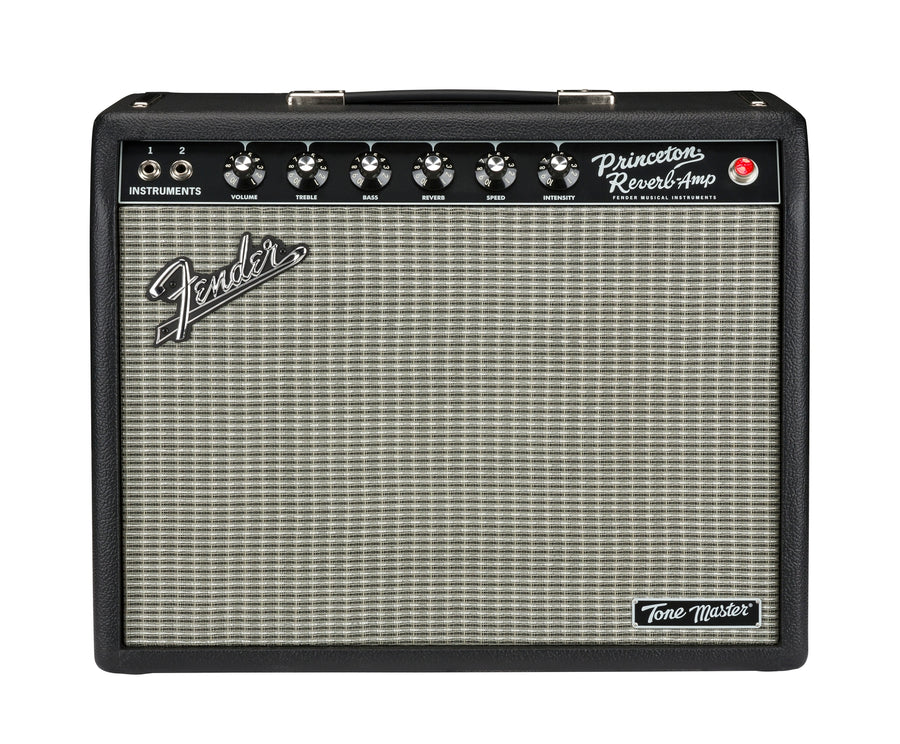 Fender Tone Master Princeton Reverb combo amplifier black with vintage tube amp styling