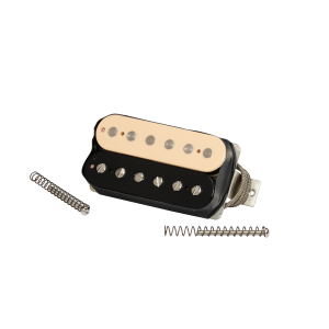 Gibson CustomBucker Underwound zebra humbucker pickup with dual coils and chrome hardware