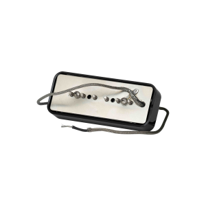 Gibson P-90DC pickup black soapbar single-coil design with cream cover