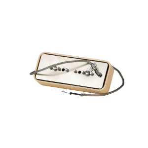 Gibson P-90DC cream soapbar electric guitar pickup with alnico magnet and single-coil design