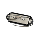 Gibson P-90DC pickup black dogear single-coil electric guitar pickup with chrome cover