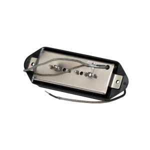 Gibson P-90DC pickup black dogear single-coil electric guitar pickup with chrome cover