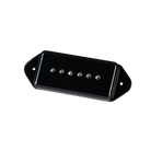Gibson P-90DC black dog ear electric guitar pickup with six pole pieces