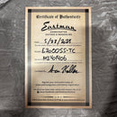 Eastman E20OOSS-TC sunburst acoustic guitar with handcrafted certificate of authenticity