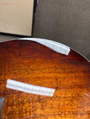 Pre-owned Taylor 222cek-dlx acoustic guitar Shaded Edgeburst with white binding detail