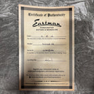Eastman AC622 acoustic guitar sunburst finish Certificate of Authenticity handcrafted Beijing workshop