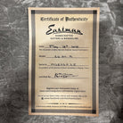 Eastman E6 OM TC handcrafted acoustic guitar natural finish certificate of authenticity