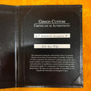 Gibson Les Paul Axcess Custom electric guitar Bengal Burst with Certificate of Authenticity