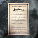 Eastman T185MX-GB semi-hollow electric guitar goldburst finish with certificate of authenticity