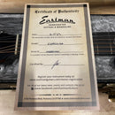 Eastman E22SSV-SB sunburst semi-hollow body electric guitar with rosewood fretboard