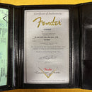 Fender Custom Shop American Custom Telecaster NOS electric guitar Charcoal Frost Metallic with certificate of authenticity