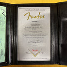 Fender Custom Shop American Custom Telecaster NOS electric guitar Charcoal Frost Metallic with certificate of authenticity