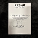 Paul Reed Smith 40th Anniversary Custom 24 Satin Limited Edition Cobalt Smokeburst electric guitar with Certificate of Authenticity