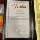 Fender Custom Shop Limited 1958 Telecaster electric guitar heavy relic aged white blonde with certificate of authenticity