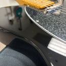 Fender American Professional II Telecaster pre-owned black electric guitar with maple neck and single-coil pickups