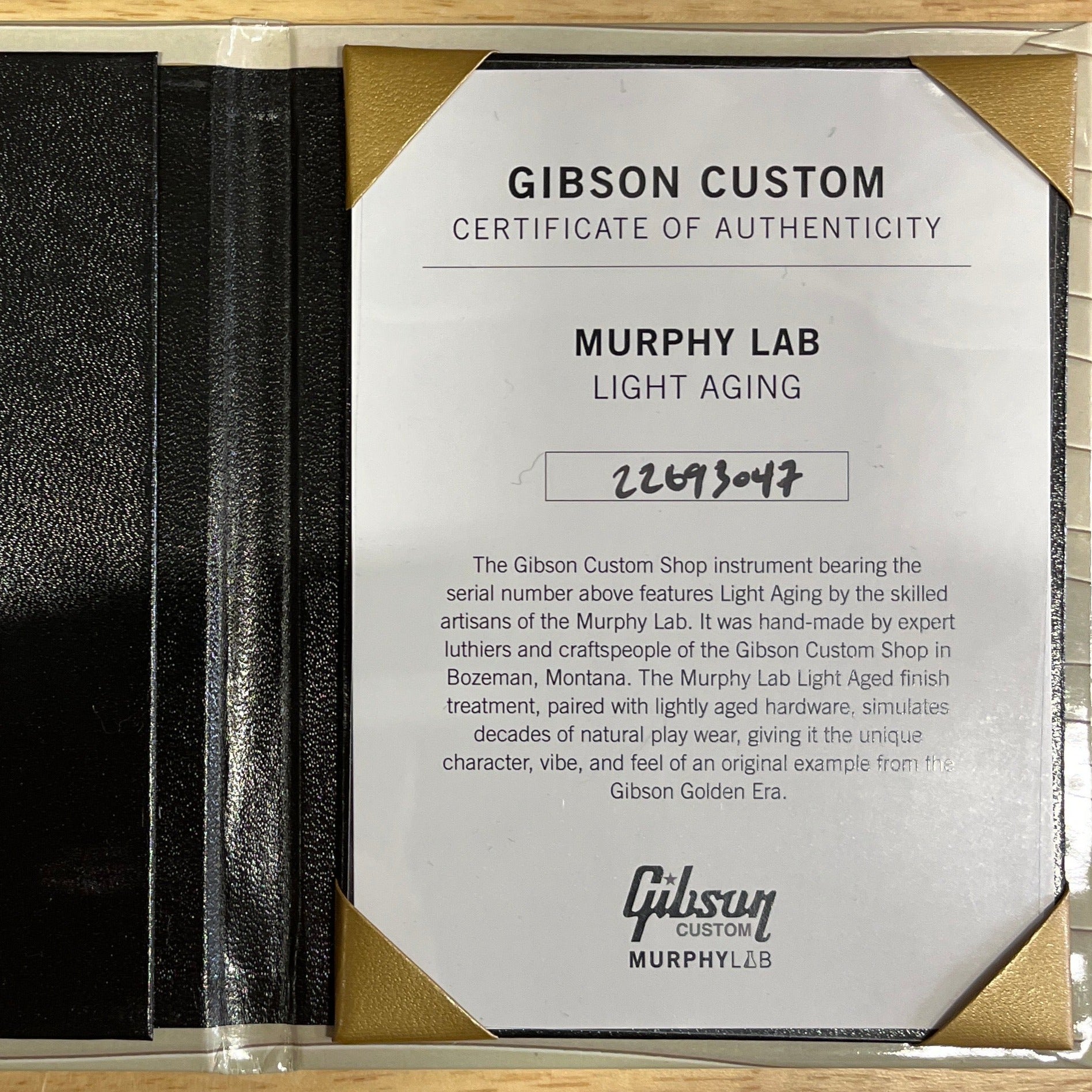 Gibson Custom 1960 Hummingbird acoustic guitar Heritage Cherry Sunburst with Murphy Lab Light Aging