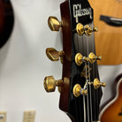 Gibson ES-346 semi-hollow electric guitar Gingerburst with gold tuning machines and binding