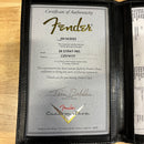 Fender Custom Shop 1958 Stratocaster Relic electric guitar Faded Aged Chocolate 3-Tone Sunburst with certificate of authenticity