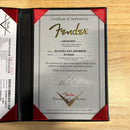Fender Custom Shop 1958 Stratocaster electric guitar faded aged chocolate 3-tone sunburst with certificate of authenticity