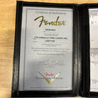 Fender Custom Shop Limited Caballo Tono Ligero electric bass aged black with certificate of authenticity