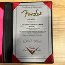Fender Custom Shop 1951 Cunife Telecaster electric guitar Aged Natural with Certificate of Authenticity