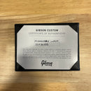 Gibson Hummingbird Custom acoustic guitar Antique Natural with Certificate of Authenticity