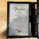 Fender Custom Shop Limited 1965 Dual Mag Stratocaster electric guitar Inca Silver with certificate of authenticity