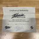 Pre-owned Mario Martin Model T electric guitar Lake Placid Blue with Certificate of Authenticity