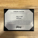 Gibson Custom 1952 J-185 vintage sunburst acoustic guitar certificate of authenticity