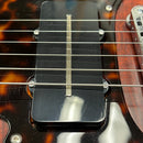 Scott Walker Phoenix mahogany electric guitar with black pickguard and humbucker pickup