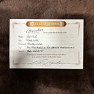 Boucher HG-24 Parlor acoustic guitar Natural finish with Adirondack spruce top and serial number BA-1005-P Certificate of Authenticity