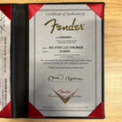 Fender Custom Shop 60s Stratocaster electric guitar Charcoal Frost Metallic with certificate of authenticity