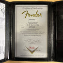 Fender Custom Shop Limited 1958 Telecaster Heavy Relic electric guitar Lake Placid Blue with certificate of authenticity