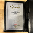 Fender Custom Shop Limited Roasted Pine Stratocaster electric guitar teal green metallic relic aged with certificate of authenticity
