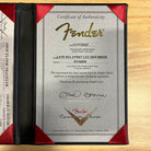 Fender Custom Shop Late 50s Stratocaster electric guitar Dakota Red with certificate of authenticity