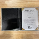 Gibson 1959 Les Paul Standard Reissue Heavy Aged electric guitar Golden Poppy Burst with Certificate of Authenticity