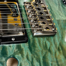Pre-owned Paul Reed Smith Special semi-hollow electric guitar Makena Blue with dual humbuckers and gold hardware
