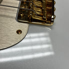 Fender Custom Shop 75th Anniversary Stratocaster electric guitar Diamond White Pearl pre-owned with gold hardware
