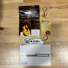 Martin DCPA4-R Natural acoustic-electric guitar documentation set with care guide, warranty tag, and Fishman F1 Analog user g
