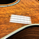 Taylor Custom Grand Pacific acoustic guitar Natural finish with quilted maple top and abalone rosette inlay