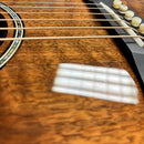 Taylor Custom Grand Pacific acoustic guitar Natural finish with figured quilted maple top and abalone rosette