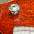 Gibson Derek Trucks SG electric guitar Vintage Red with chrome strap button on figured mahogany body