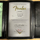 Fender Custom Shop 1956 Stratocaster Journeyman Relic electric guitar aged black with certificate of authenticity