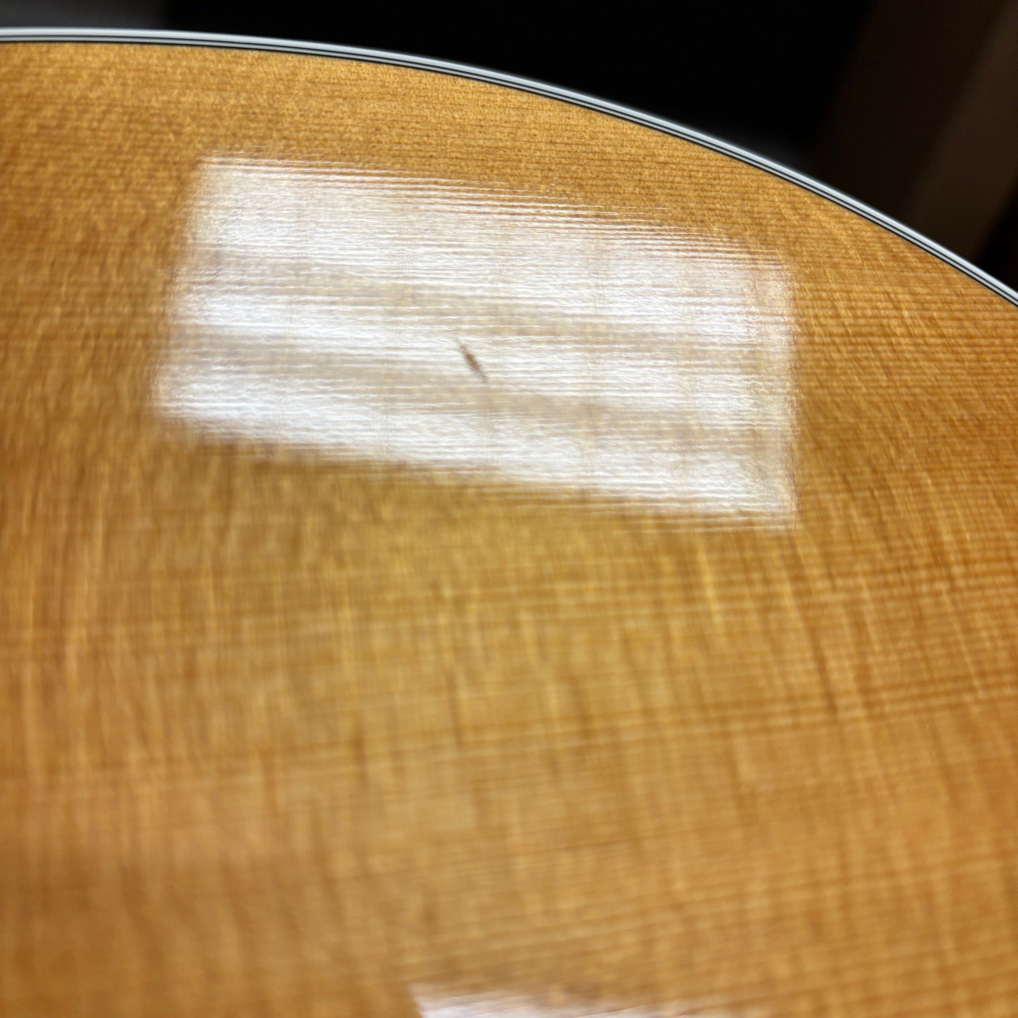 Martin DCPA4-R acoustic-electric guitar Natural finish with flamed spruce top and white body binding