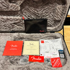 Fender American Ultra II Telecaster accessories bundle with certificate of authenticity, case candy, and Fender logo pouch
