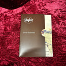 Taylor Guitars Owner Essentials booklet and documentation packet included with Taylor 314ce Natural guitar purchase