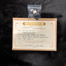 Boucher Guitars LE-SG-162-MV Certificate of Authenticity with strap buttons for Natural dreadnought acoustic guitar