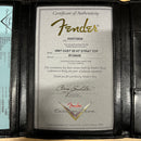 Fender Custom Shop Vintage Custom 1955 Hardtail Stratocaster electric guitar Aged White Blonde with Certificate of Authenticity