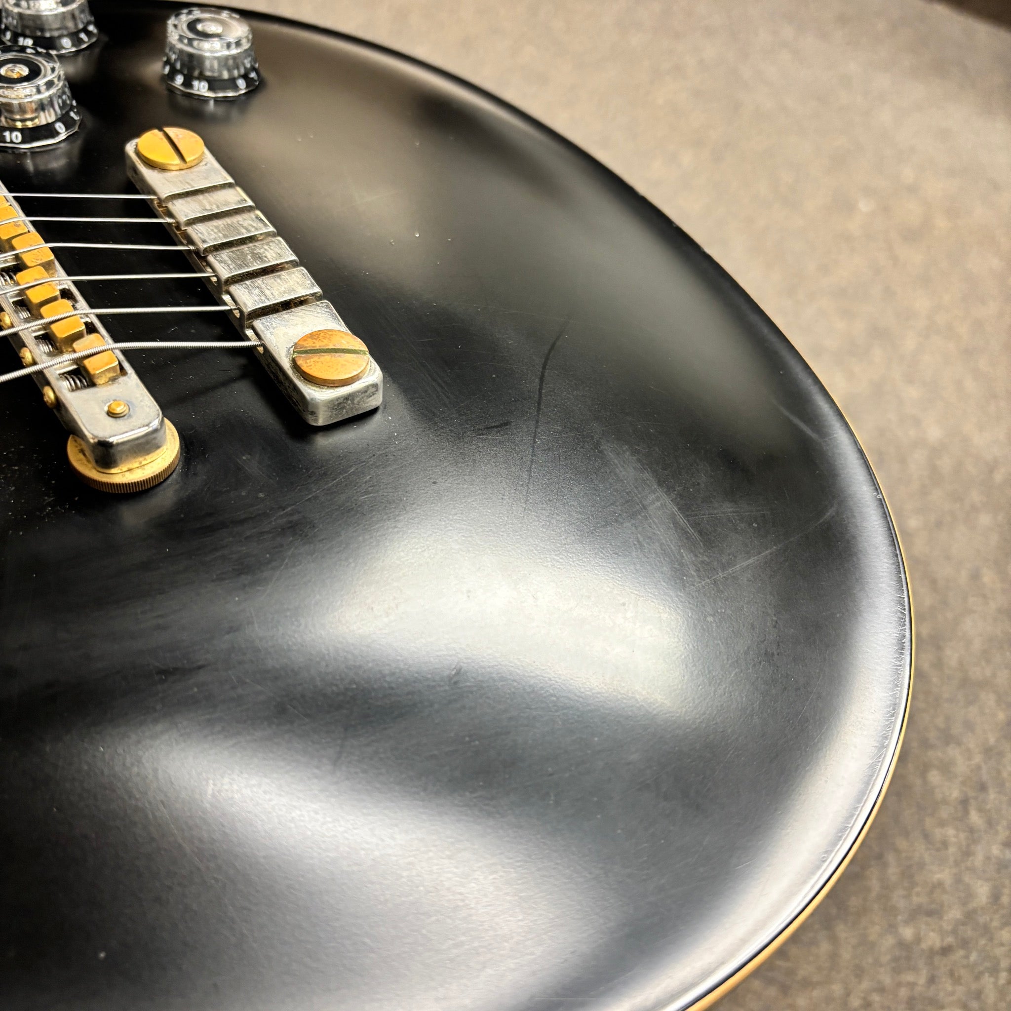 Paul Reed Smith McCarty 594 electric guitar Satin Black with gold hardware and tune-o-matic bridge