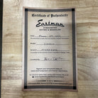 Eastman E10SSV classical guitar antique finish with certificate of authenticity